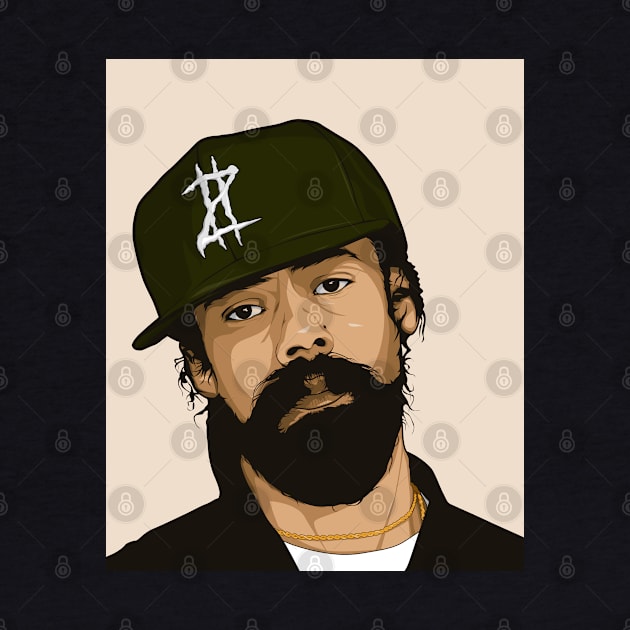 Damian Marley by JhomArtStore